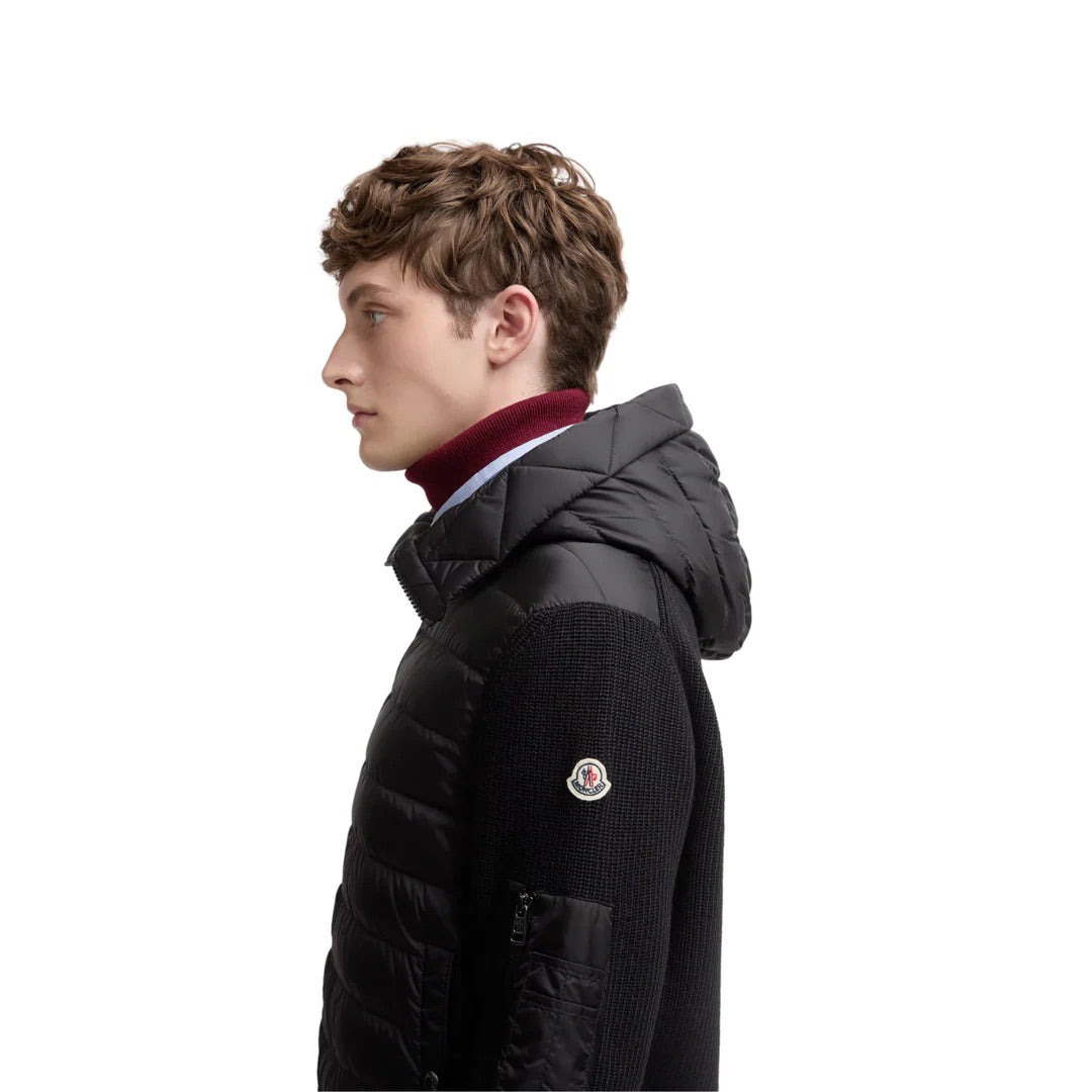 "MC" Gepolsterte Strickjacke